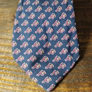 Vineyard Vines Atlanta Braves MLB Logo Neck Tie